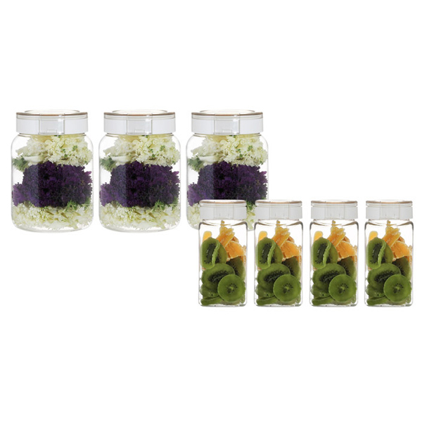 요즘 인기있는 실리쿡 냉동실 문짝 용기세트 원터치 냉장고 용기 원형 1000ml x 3p + 사각 500ml x 4p, 1세트 좋아요 요즘 인기있는 실리쿡 냉동실 문짝 용기세트 원터치 냉장고 용기 원형 1000ml x 3p + 사각 500ml x 4p, 1세트 좋아요