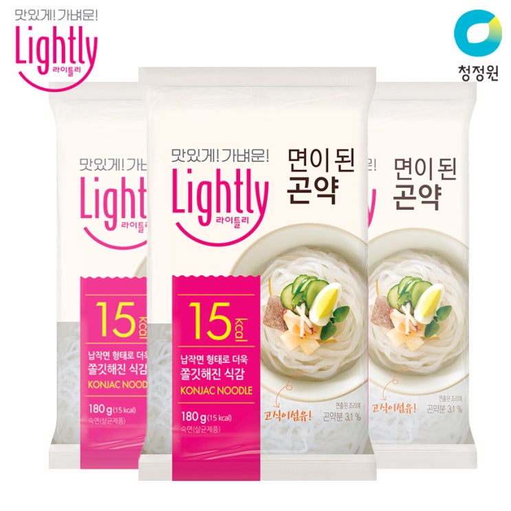 인지도 있는 라이틀리 면이된 곤약 180gx10개, 180g, 단품 추천합니다