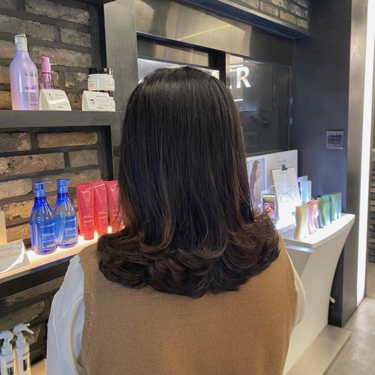  플로어헤어 성신여대미용실 가을맞이 씨컬펌 했어요