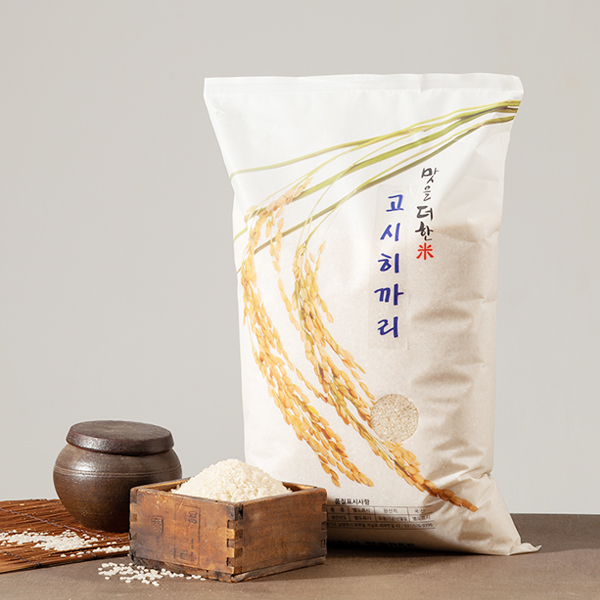가성비 좋은 포앤드 당일도정 고시히까리 쌀 10kg(5분도 7분도 9분도), 1개, 5분도(9.7kg) ···