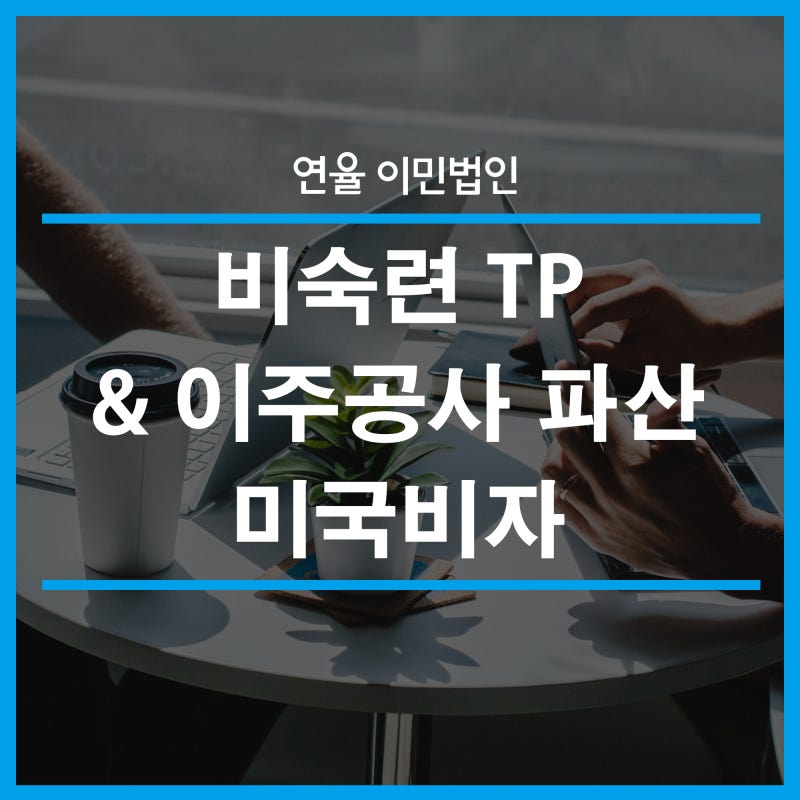 [연율 이민법인] 취업이민TP후F-1학생비자발급성공사례/미국비이민비자F-1