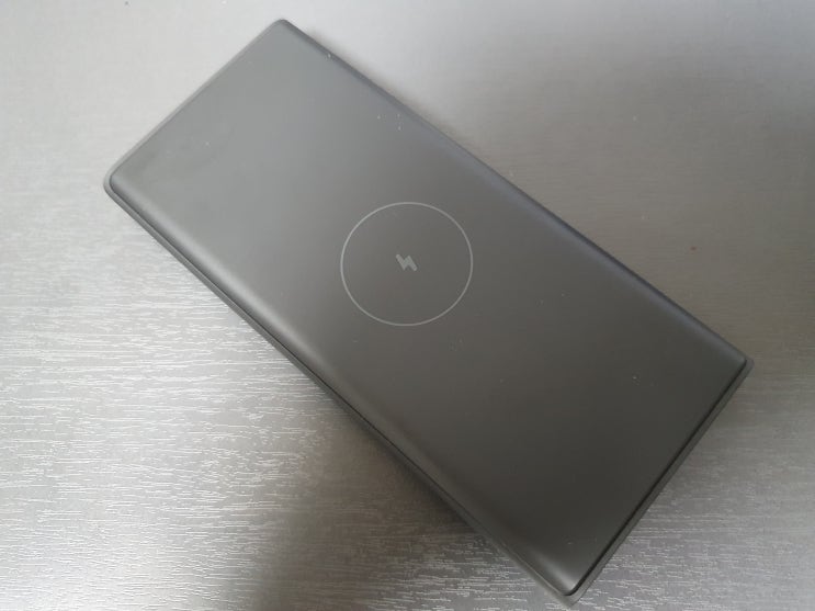  샤오미 거치형 무선 충전 보조배터리팩(10000mAh) WPB25ZM 완전 비추