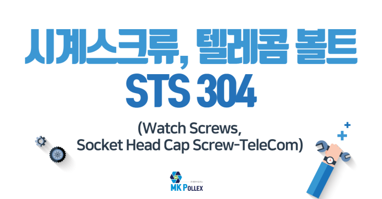 14-1,2. 시계스크류, 텔레콤 볼트 (Watch Screws, Socket Head Cap Screw-TeleCom) - STS304