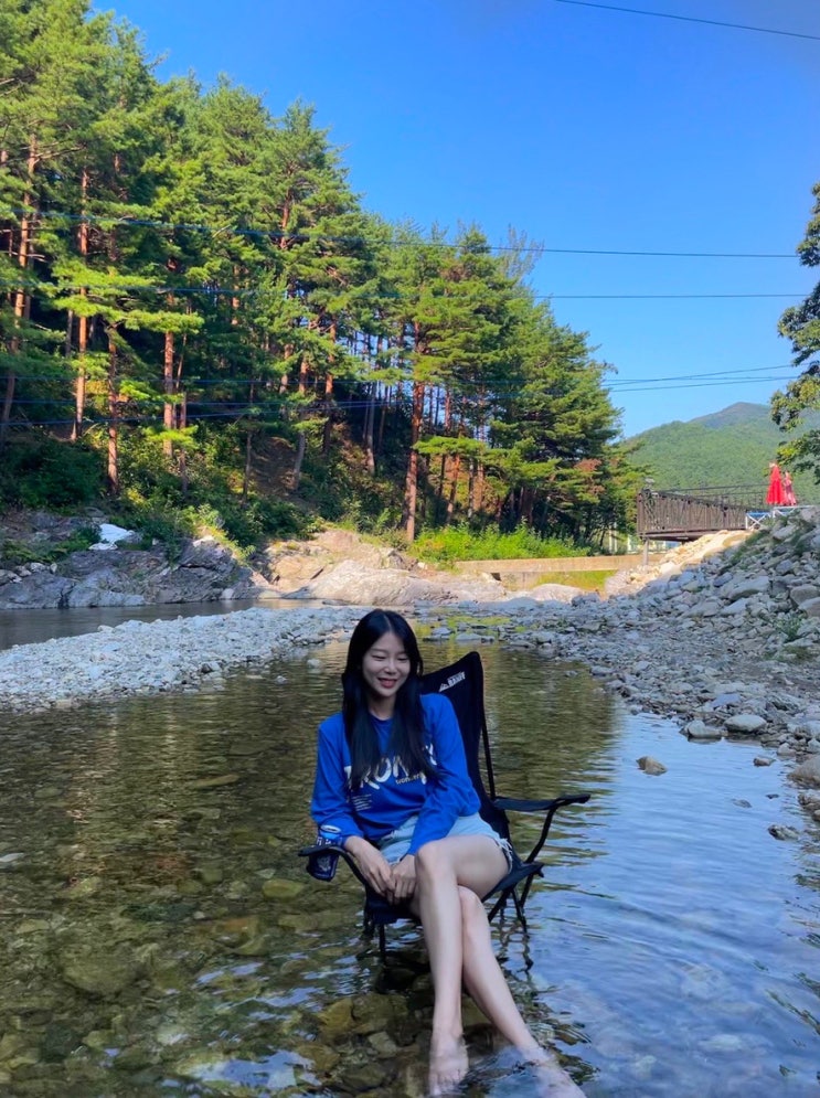  강원도 양양캠핑장 나만 알고싶은 어성전계곡야영장 (ft.용자곱창)