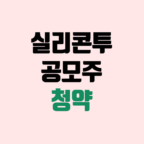 실리콘투 공모주 청약 (장외가, 공모가, 경쟁률 / 유통 물량 / 보호예수 / 지분 / 중복청약 불가) 실리콘투 공모주 청약 (장외가, 공모가, 경쟁률 / 유통 물량 / 보호예수 / 지분 / 중복청약 불가)