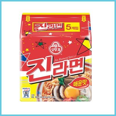  오뚜기 진라면 매운맛 120g 정보 