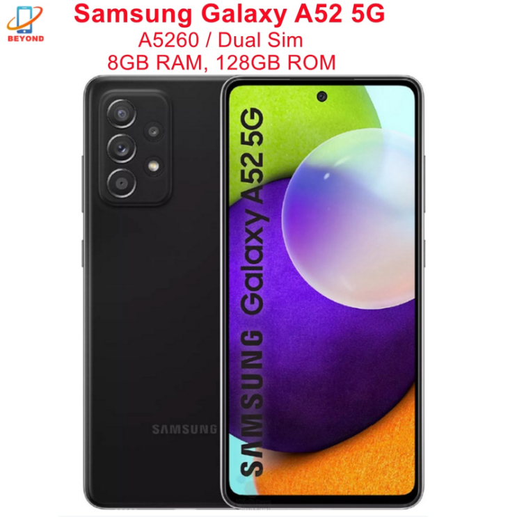 후기가 좋은 리퍼폰 Samsung Galaxy A52 5G A5260 Dual Sim 6.5 8GB RAM 128GB Octa Core Snapdragon 750G 4 카메라 NF 후기가 좋은 리퍼폰 Samsung Galaxy A52 5G A5260 Dual Sim 6.5 8GB RAM 128GB Octa Core Snapdragon 750G 4 카메라 NF