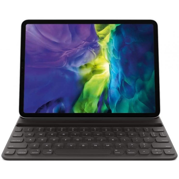 가성비 좋은 Apple Smart Keyboard (iPad Pro 11 형 2 세대) 및 iPad Air 4 세대-중국어 (병음), 단일옵션, 단일옵션 ···