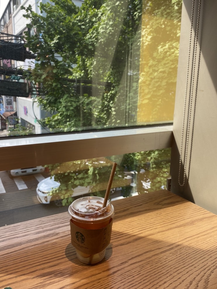  [내돈내산] 스타벅스 신메뉴 오텀로드애플블랙티 맛나게요