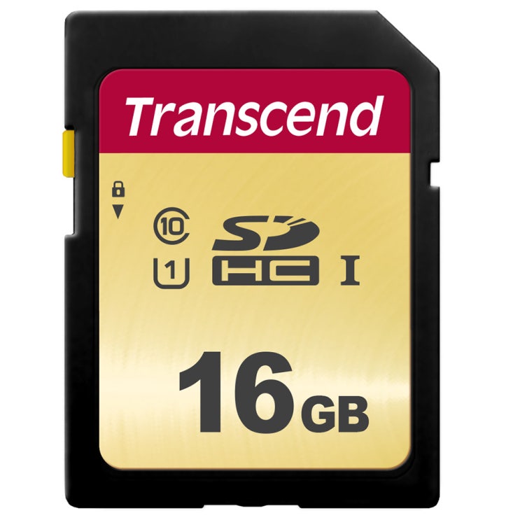 가성비 좋은 트랜센드 SD카드 MLC 메모리카드 500S, 16GB 추천해요