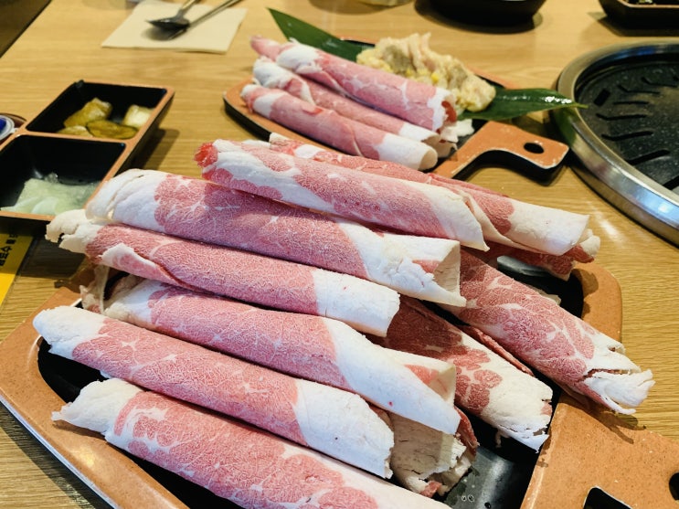  중랑구 면목역 맛집 이차돌 네고왕 차돌박이 고기집 먹방후기