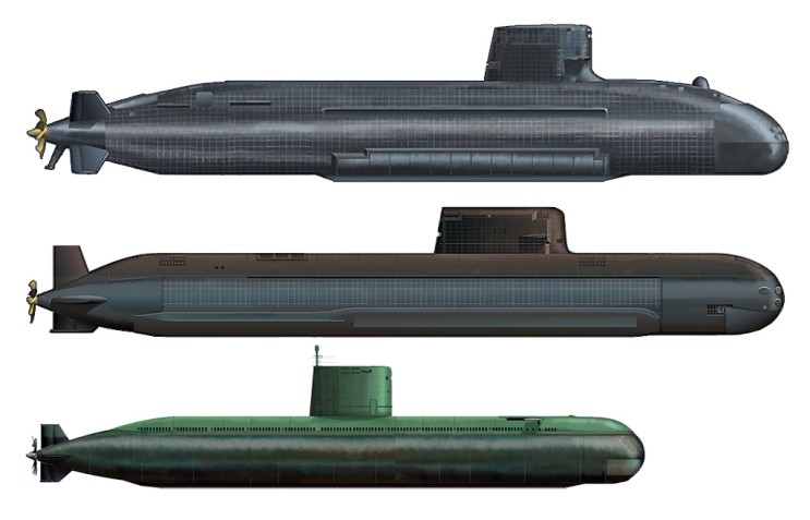 한국, 일본, 북한의 차세대 주력 잠수함 비교...