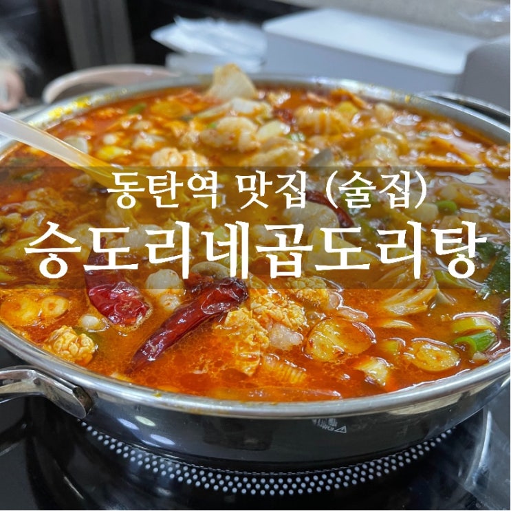  [맛집 소개] 동탄 술집 추천하면 바로 여기! 술을 술술 부르는 안주 곱도리탕 맛집 "승도리네곱도리탕" 배달도 완벽!