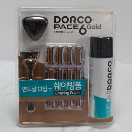 도루코 페이스 6 골드 면도기 리뷰