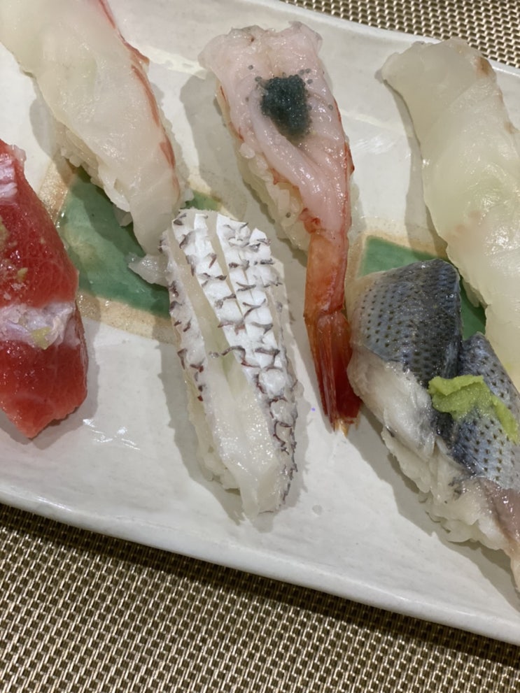  수원인계동 오마카세집 맛은 좋지만 가격대비 아쉬웠던 나고야스시덕