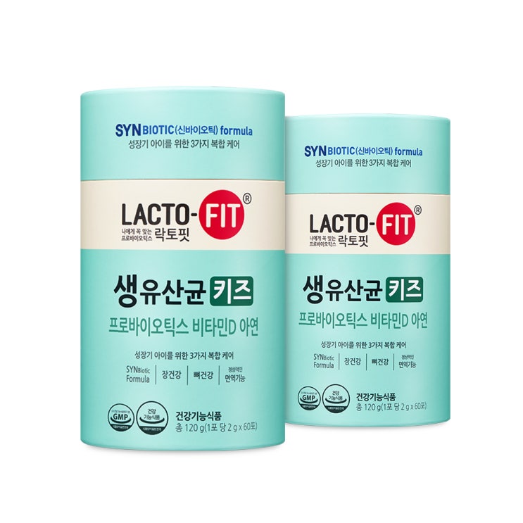 갓성비 좋은 종근당건강 락토핏 생유산균 키즈, 120g, 2개 좋아요 갓성비 좋은 종근당건강 락토핏 생유산균 키즈, 120g, 2개 좋아요