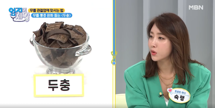  무릎 통증 없애주는 '두충' 알아보기!