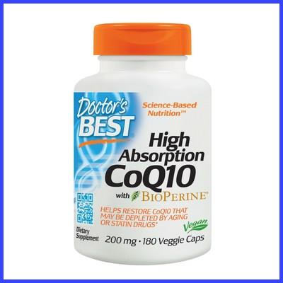 Doctor's Best 고흡수 CoQ10 200mg 베지 캡 맘카페 추천 