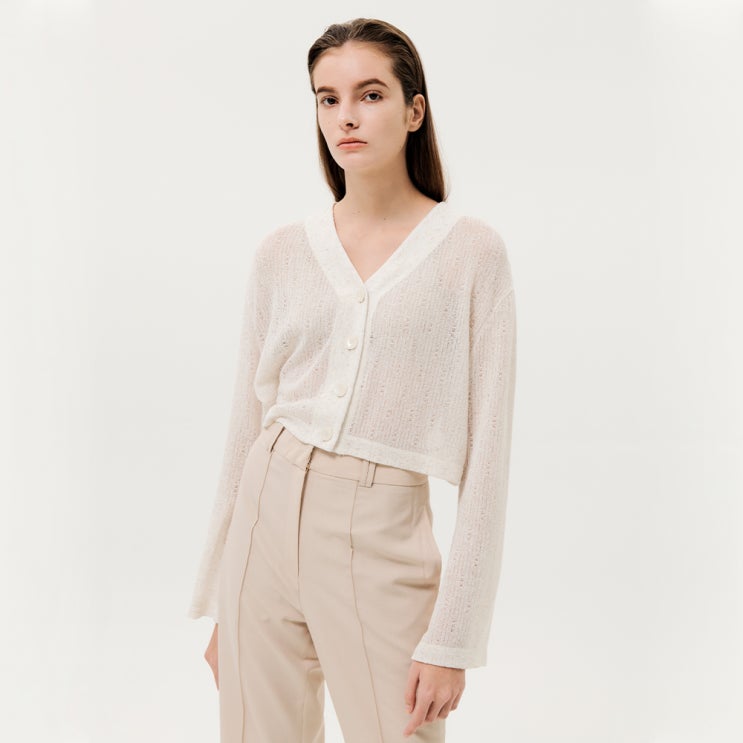 가성비 좋은 포이어 여성용 Cropped Sheer 가디건 ··· 가성비 좋은 포이어 여성용 Cropped Sheer 가디건 ···
