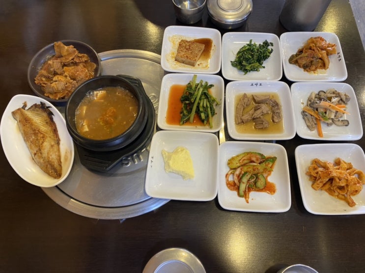 수원백반맛집 남문 식당주는대로