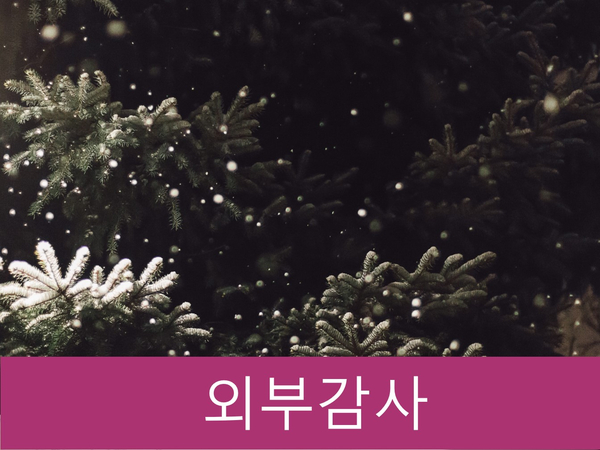 외부감사법인 기준, 대상 여부 및 감사인 선임기간!!