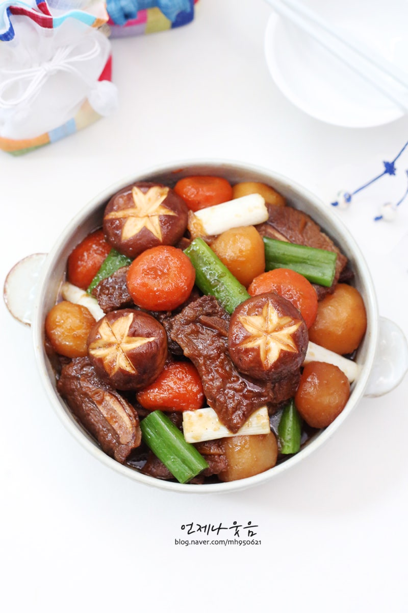 맛있는 LA갈비찜 쉽고 간단하게 만드는법 청정원 소갈비양념 재는법