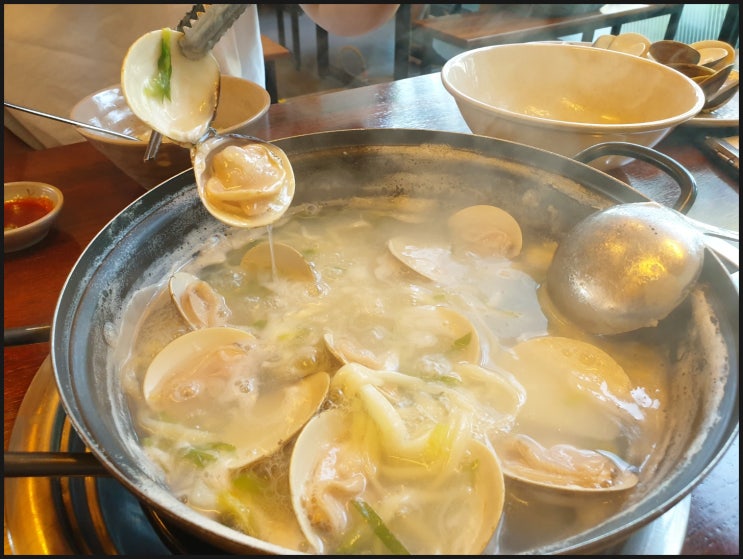  백합칼국수 청라점