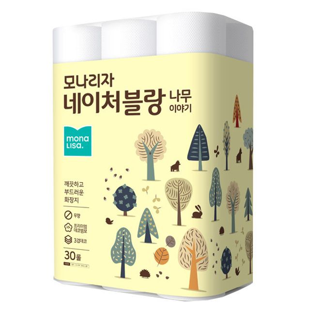 요즘 인기있는 모나리자 네이처블랑 나무이야기 3겹 27m 30롤 화장지, 쿠팡 1 ··· 요즘 인기있는 모나리자 네이처블랑 나무이야기 3겹 27m 30롤 화장지, 쿠팡 1 ···