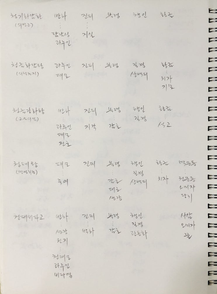  거담제 - 청열화담약 (기관지확장증 만성 폐쇄성 폐색성 폐질환 순천 여수 광양 아이앤맘 한의원)