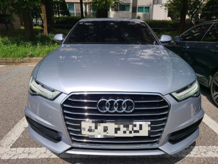  트럭 후진 사고 볼보 s60 수입차 사고대차 아우디a6 군포 렌트카