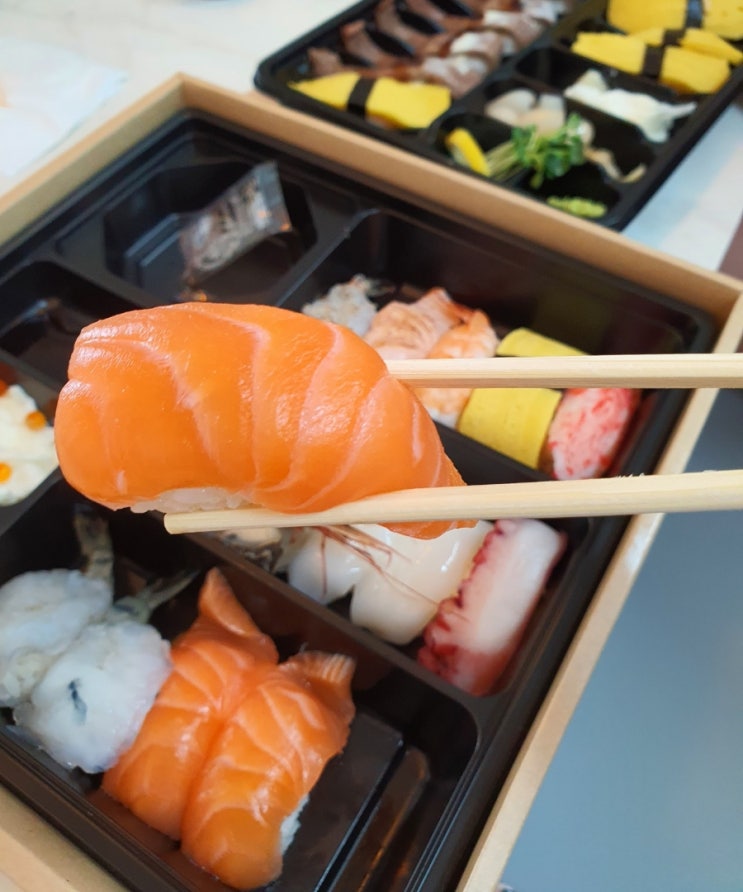  (청라맛집)초밥 도시락 배달로 점심 해결하기!