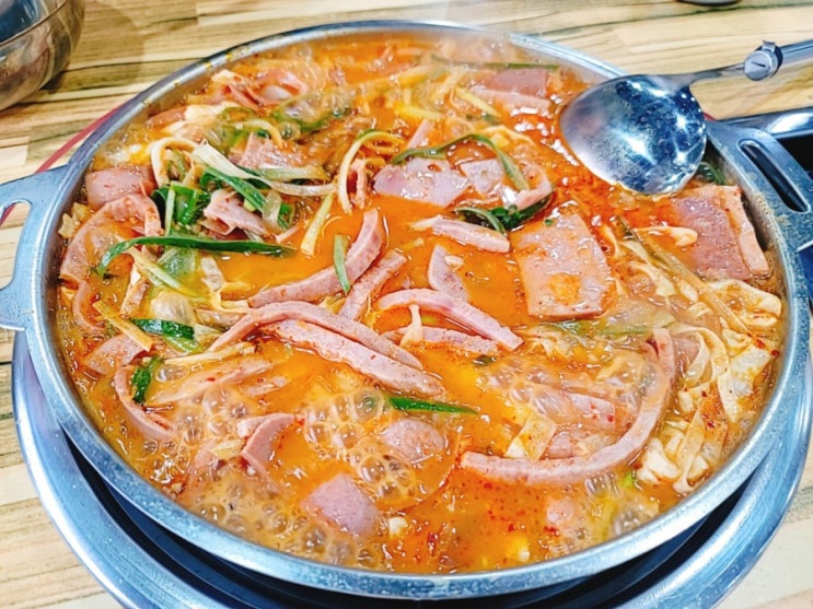  인계동 부대찌개 이태리부대찌개 햄가득