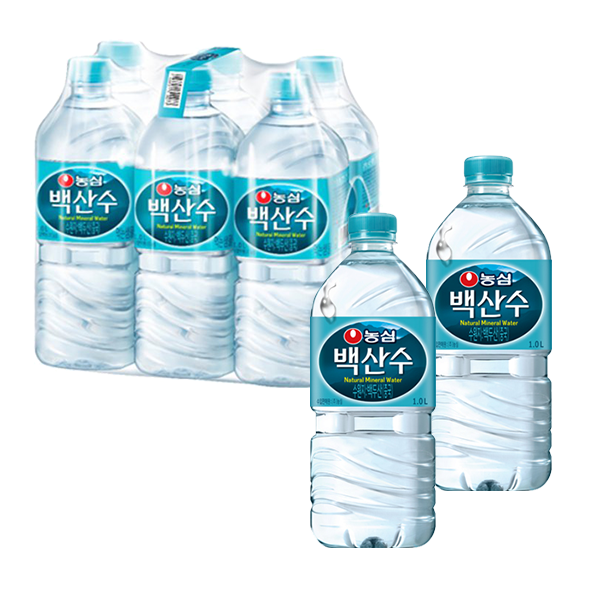 인지도 있는 [대표생수-백산수 용량별 모음] 농심 백산수 330ml 500ml 1L 2L 전체 모음[패트] 상품별 옵션선택 기상청 선정한 1위 생수 백두산 내두천 정품가격-당일출고