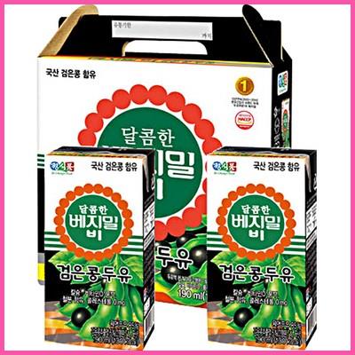  베지밀 달콤한 B 검은콩 두유 실구매 정보 꼭 확인하세요 