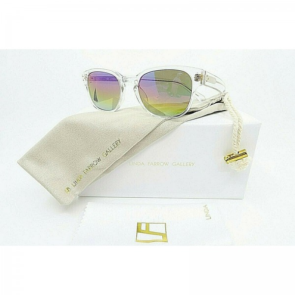 잘팔리는 473615 / Linda Farrow Luxe LFL 234/3 Limited Edition Clear/Gold/Rainbow Revo Lens w/Box 추천합니다