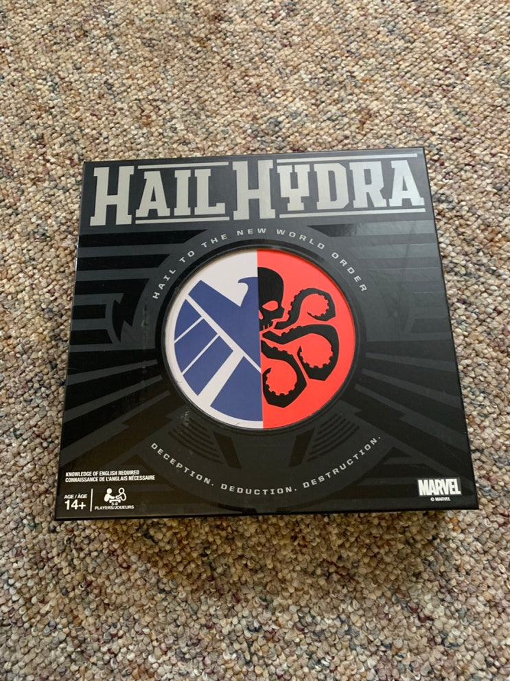 보드게임 헤일 하이드라 Hail Hydra 개봉기 보드게임 헤일 하이드라 Hail Hydra 개봉기