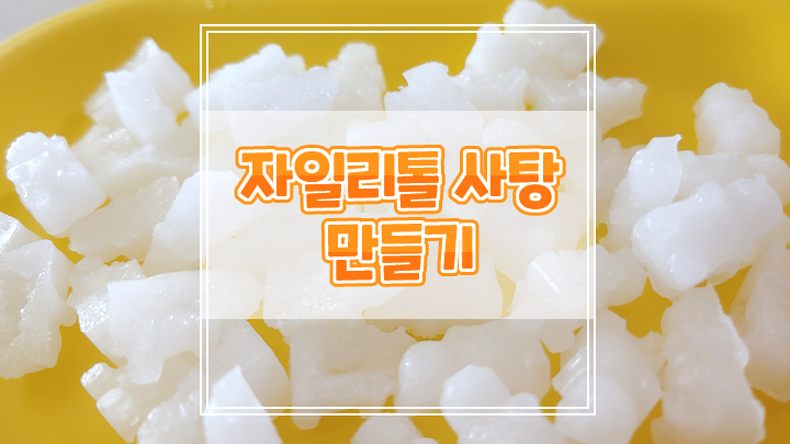  자일리톨 사탕 집에서 간단히 만들기