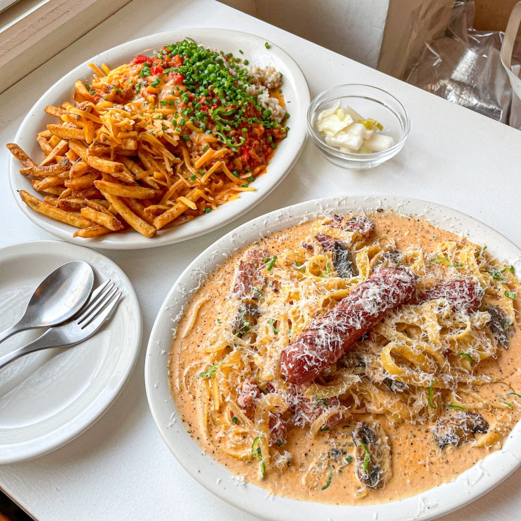  [해방촌/후암동] 파스타와 칠리라이스가 맛있는 신상맛집, "피비앤제이 PBNJ"