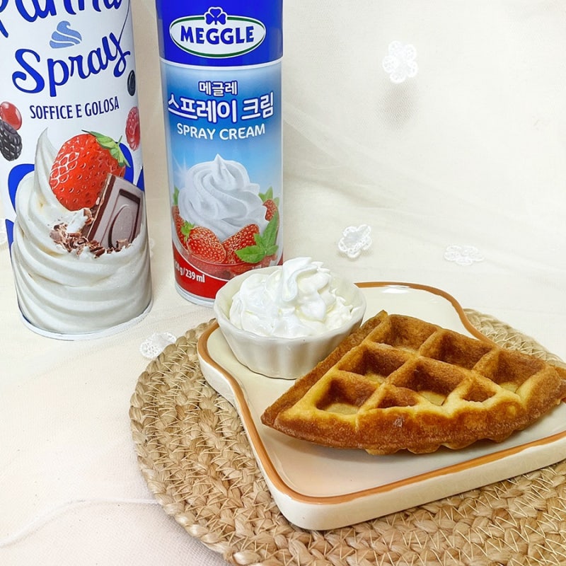 메글레 스프레이휘핑크림 동물성 생크림
