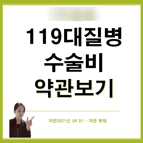  119대질병수술비 약관보기 손해보험협회 심의필 제49189호