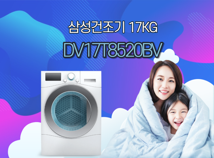  삼성건조기 17kg DV17T8520BV 알뜰정보