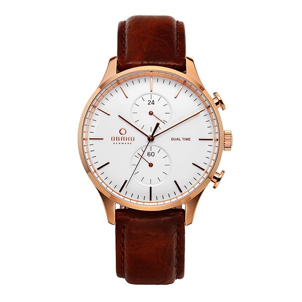 인기 급상승인 텐바이텐 OBAKU 오바쿠 V196GUVWRN GRAN MAHOGANI 쿼츠 40mm 남성_(633531) 남녀공용가죽시계 ···