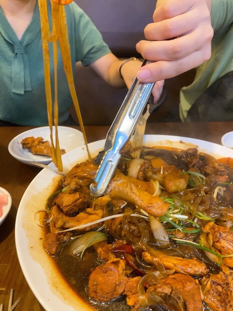 [왕십리 / 한양대 맛집] 홍수계찜닭 왕십리민자역사점