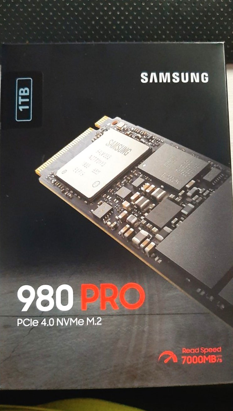  NVMe? PCIe 4.0?어떤 SSD를 구입해야할까? 삼성전자 980 PRO NVME M.2 SSD 사용기 MZ-V8P1T0BW
