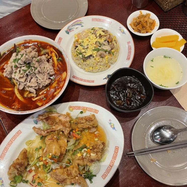  여의도 IFC몰 맛집 아메리칸 차이니즈 중식당 차알 완전 맛있다..