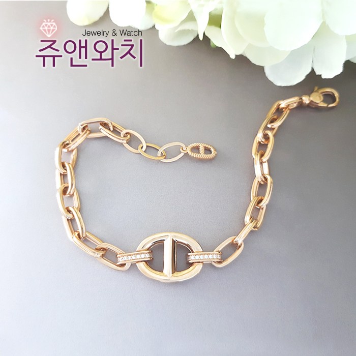 잘나가는 쥬앤와치 14K 18k팔찌 샹달큐빅 체인팔찌 여성팔찌 ··· 잘나가는 쥬앤와치 14K 18k팔찌 샹달큐빅 체인팔찌 여성팔찌 ···