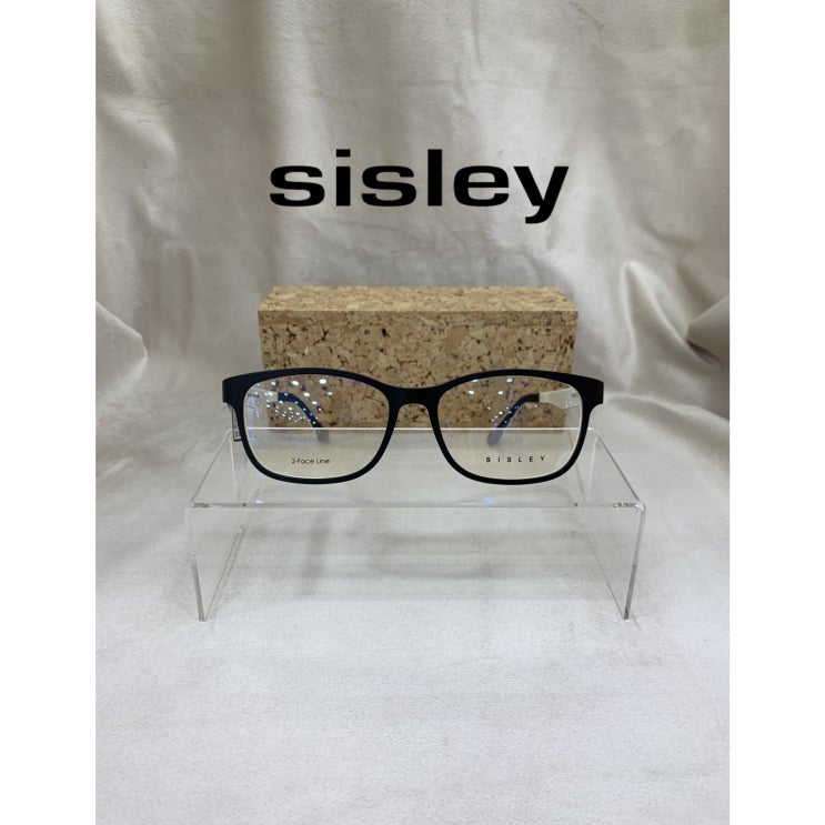 후기가 좋은 재입고 100%정품 국내생산 SISLEY EYEWEAR 시슬리안경 시슬리 S-2107 블랙&아이보리 컬러 이중사출안경 이중사출테 초경량안경 가벼운안경 안경선물 ···