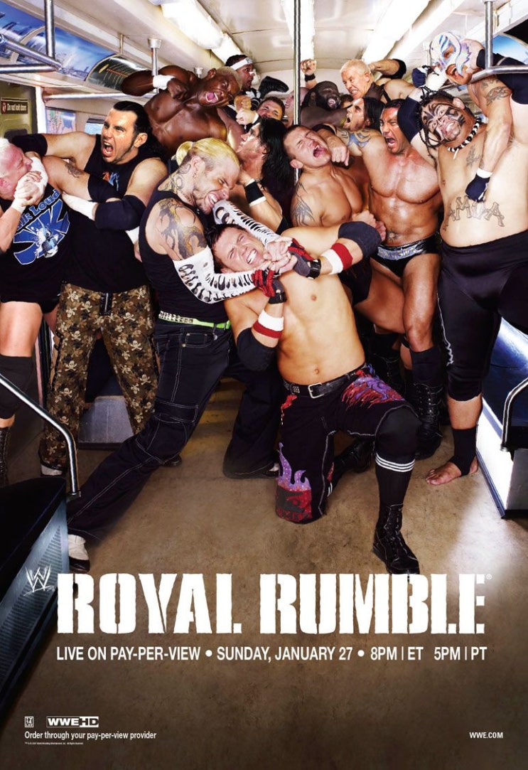  WWE 로얄럼블 2008 (고화질 FULL경기)