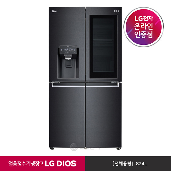 최근 인기있는 [LG전자] DIOS 얼음정수기 냉장고 J823MT75V (노크온 매직스페이스/상냉장하냉동, 상세 설명 참조 ···