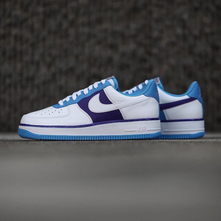  [디테일샷 공개] 나이키 에어 포스 1 레이커스 Nike Air Force 1 "Lakers" NBA 75주년